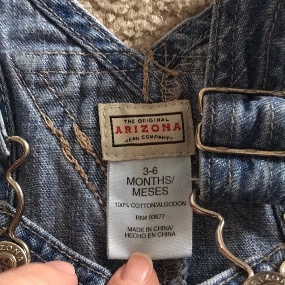 Blue jean overalls Arizona Jean company - Picture 4 of 5